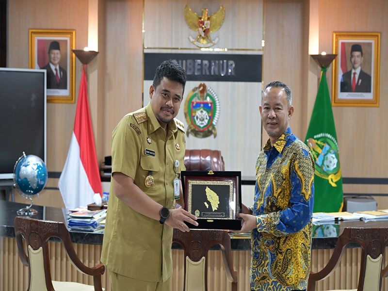 Gubernur Bobby Nasution Bersama Ombudsman Sumut Bahas Pelayanan Kesehatan, Pendidikan, dan Publik