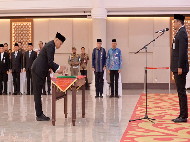 Lantik 103 Pejabat Administrator dan Fungsional, Bobby Nasution Minta Dapat Bekerja Sama dan Berkolaborasi