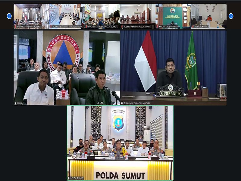 Kendalikan Karhutla Sumut, Gubernur Bobby Nasution Lakukan Berbagai Upaya Ini