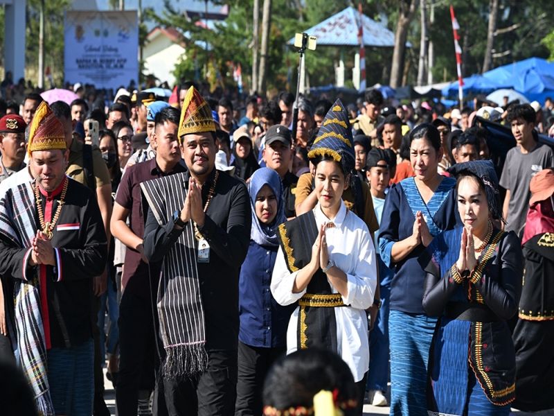 Sahuti Aspirasi Masyarakat Pakpak Bharat, Bobby Nasution akan Bangun Infrastruktur hingga Bantu Pedagang Kecil