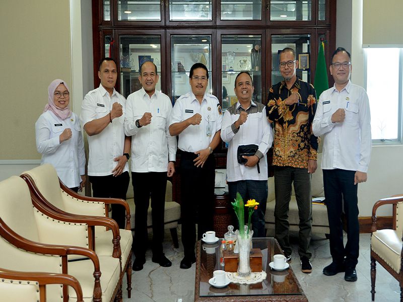 Temui Sekdaprov, KPID Sumut Laporkan Berakhirnya Masa Jabatan