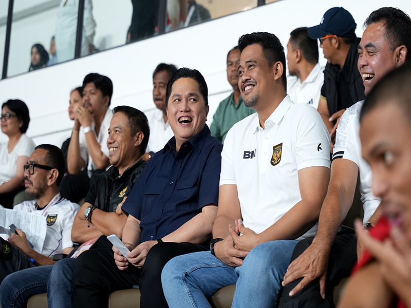 Laga Perdana Timnas U-17 Lancar, Bobby Nasution dapat Pujian Erick Thohir