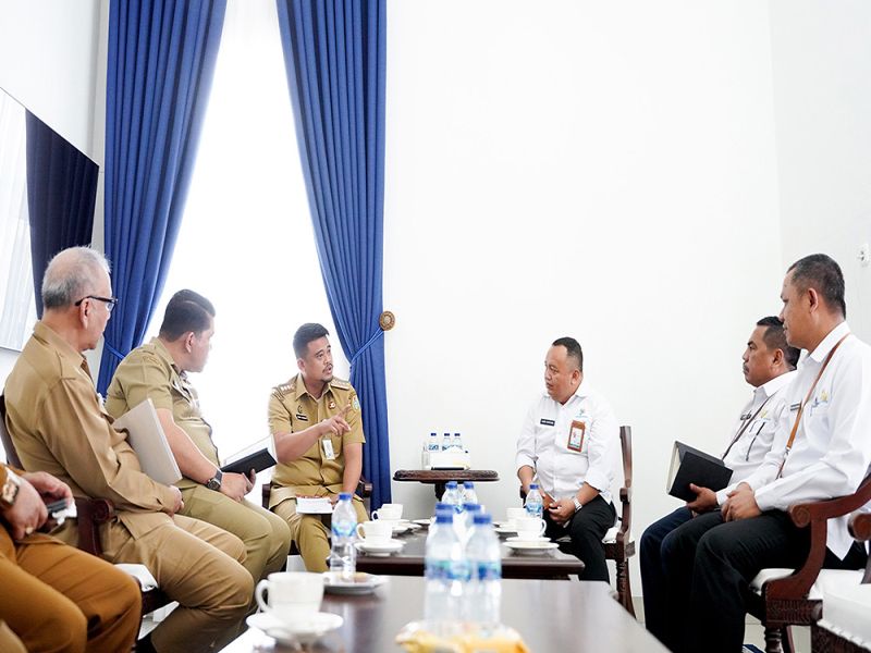 Gubernur Sumut Bobby Nasution Tekankan Pentingnya Sinergi BPS dan Pemprov dalam Pengelolaan Satu Data