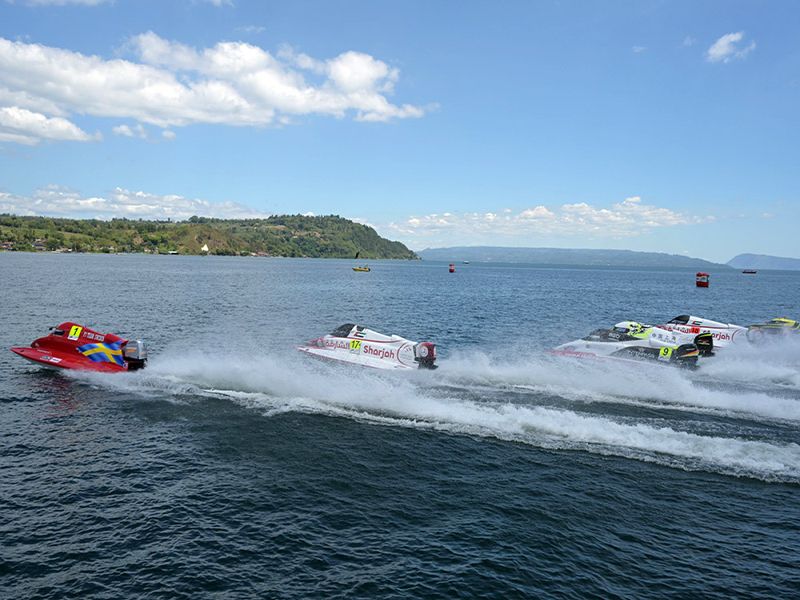 Pembalap F1 Powerboat Akui Seri Danau Toba Selalu Spesial, Puji Pemandangan dan Masyarakatnya