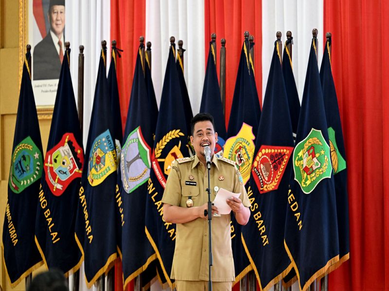 Harapkan Informasi Pembangunan Sampai ke Masyarakat, Bobby Nasution Minta OPD Senantiasa Terbuka dengan Wartawan