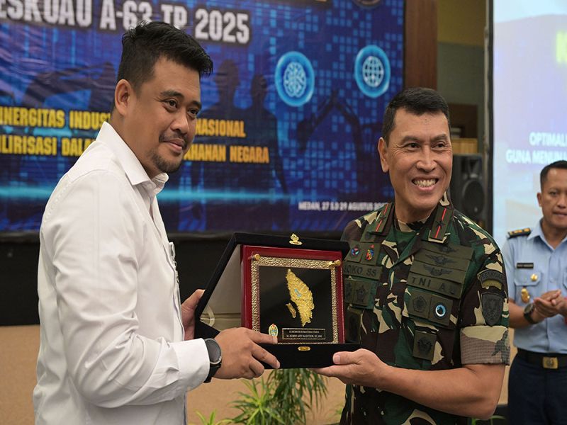 Jadi Lokasi Kuliah Kerja Iptek Pasis Sesko AU, Bobby Nasution Harapkan Peran Sumut Semakin Besar untuk Industri Pertahanan