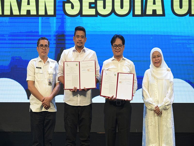 Gubernur Sumut Bobby Nasution Sambut Baik Program Sejuta UMKM Bunda Foundation