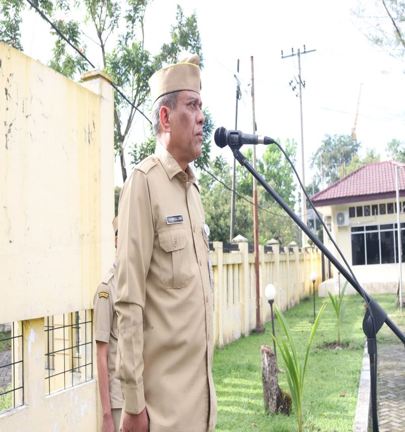 Ada tiga hal penting yang ditekankan Gubsu pada kesempatan apel