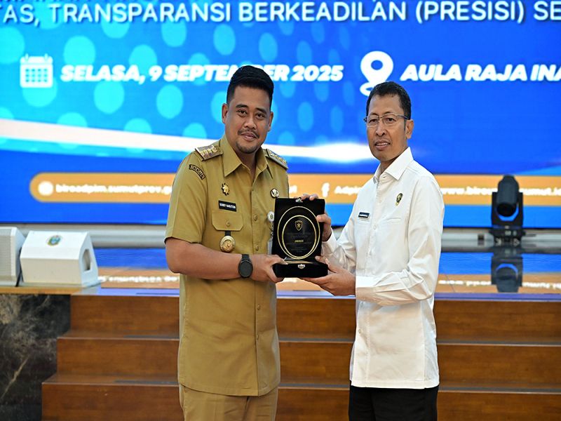 Gubernur Bobby Nasution Bahas Sumut Bersama Peserta Didik Sespimti Polri