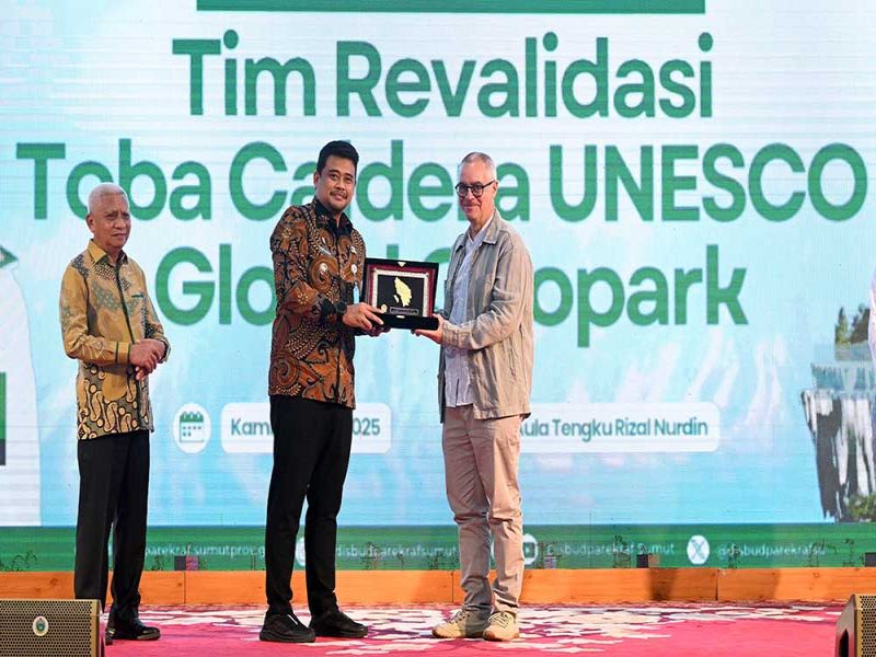 Kaldera Toba Kembali dapat Kartu Hijau UNESCO, Gubernur Bobby Nasution Ajak Terus Jaga Bersama