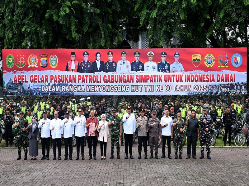 Gubernur Bobby Nasution Lepas 480 Personel Patroli, Salurkan 28 Ribu Ton Beras untuk Warga Kecil