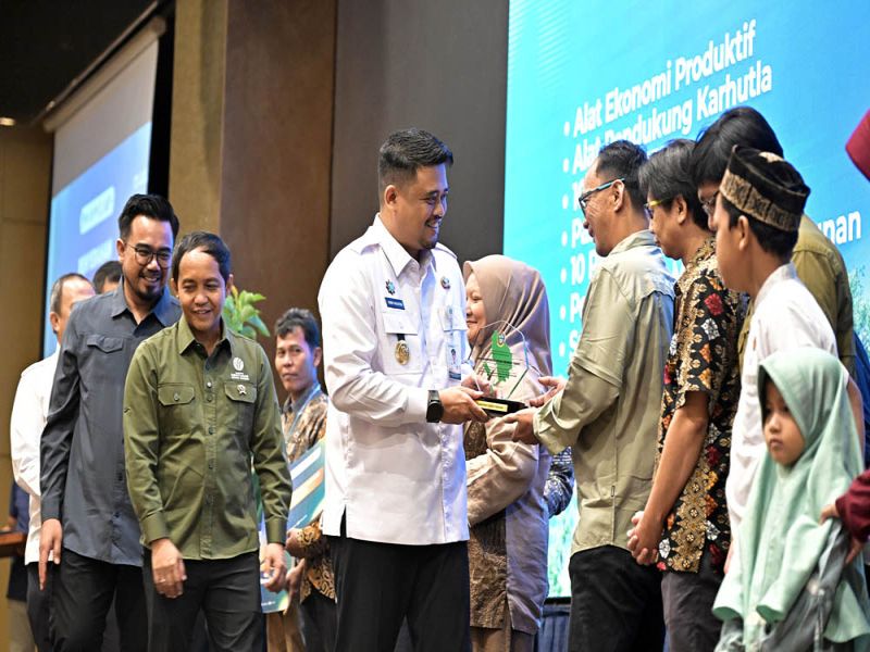 Gubernur Bobby Nasution Apresiasi Petani Hutan, Penopang Ekonomi dan Kelestarian Alam Sumut