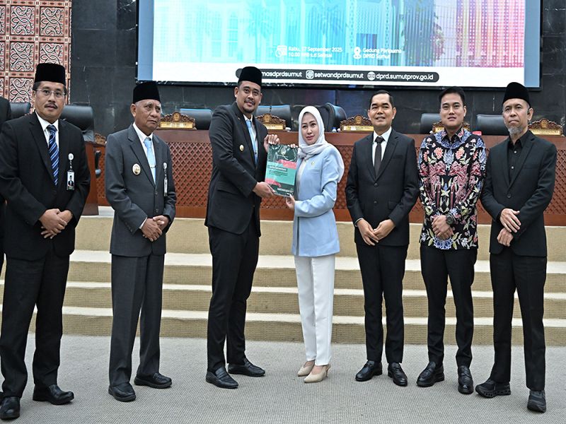 Rp12,5 Triliun untuk Pembangunan Sumut, Bobby Nasution Sampaikan Ranperda P-APBD 2025