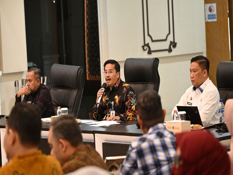 Bersama Seluruh OPD, Sekdaprov Sumut Sinkronisasi Kebijakan Penyebaran Informasi
