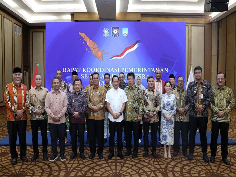 Hadiri Rakor Gubernur se-Sumatera, Pemprov Sumut Komit Laksanakan Percepatan Program Prioritas Presiden RI