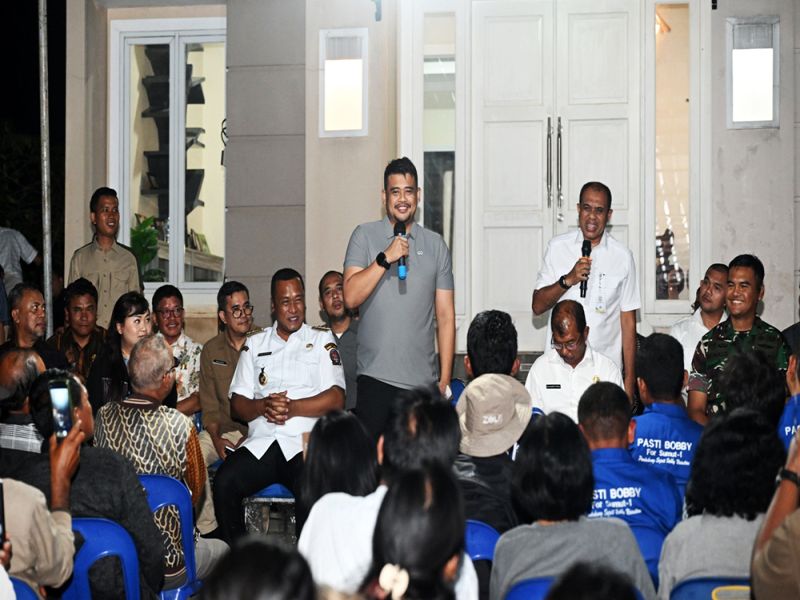 Bobby Nasution Terima Curhatan Warga Toba, Pupuk Mahal Tapi Hasil Produk Pertanian Murah