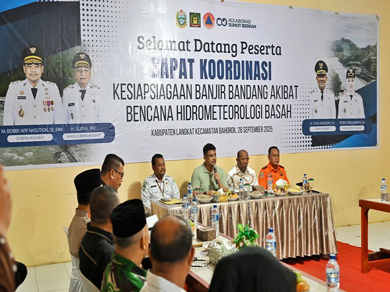 Belajar dari Tragedi 2003, Bobby Nasution Minta Mitigasi Dini Banjir Bandang Bahorok