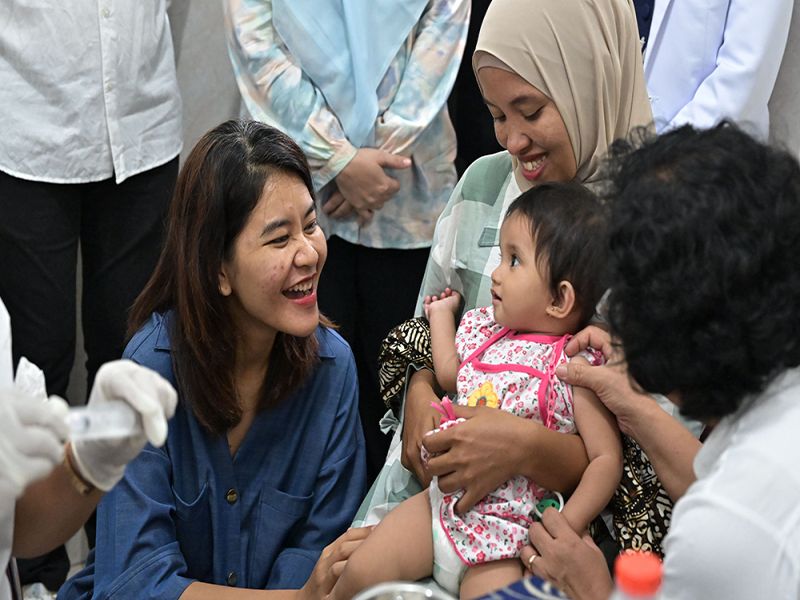 PKK Sumut Gencarkan Imunisasi, Zero Dose Turun Drastis ke Peringkat 12 Nasional