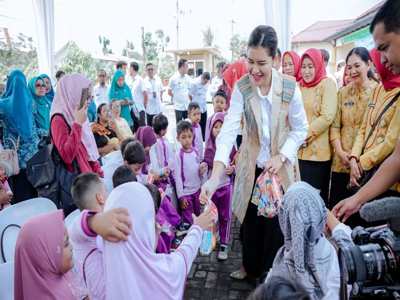 Cakupan Imunisasi Capai 94%, Kahiyang Ayu Apresiasi Antusiasme Warga Binjai