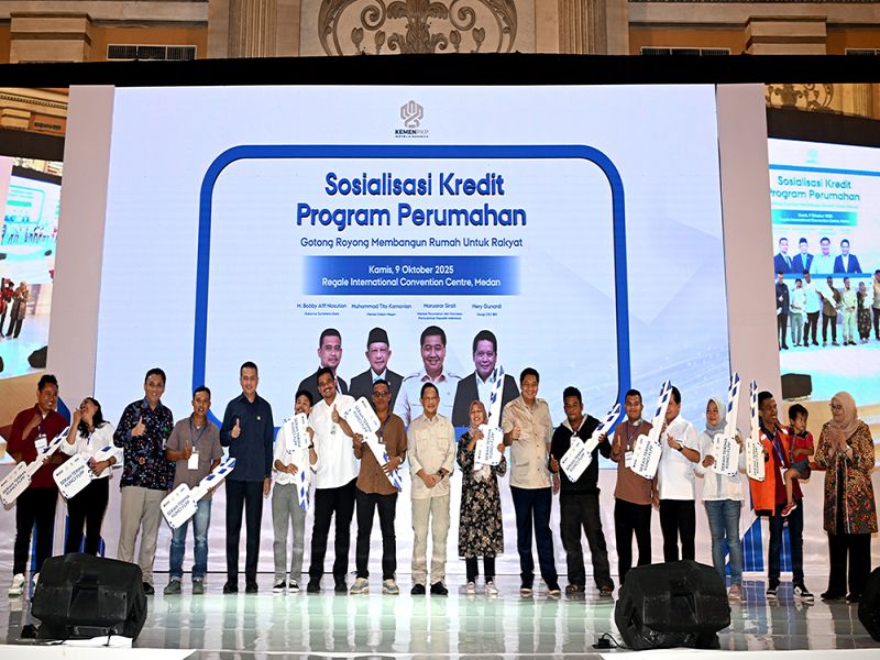 Angin Segar bagi Masyarakat Sumut, Kuota Program Tiga Juta Rumah Bertambah 5.000 Unit Berkat Perjuangan Bobby Nasution