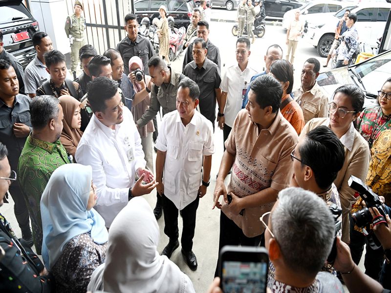 Bobby Nasution Dampingi Menteri PKP dan Mendagri Kunjungi MPP Medan, Dorong Percepatan Pembangunan Perumahan Subsidi