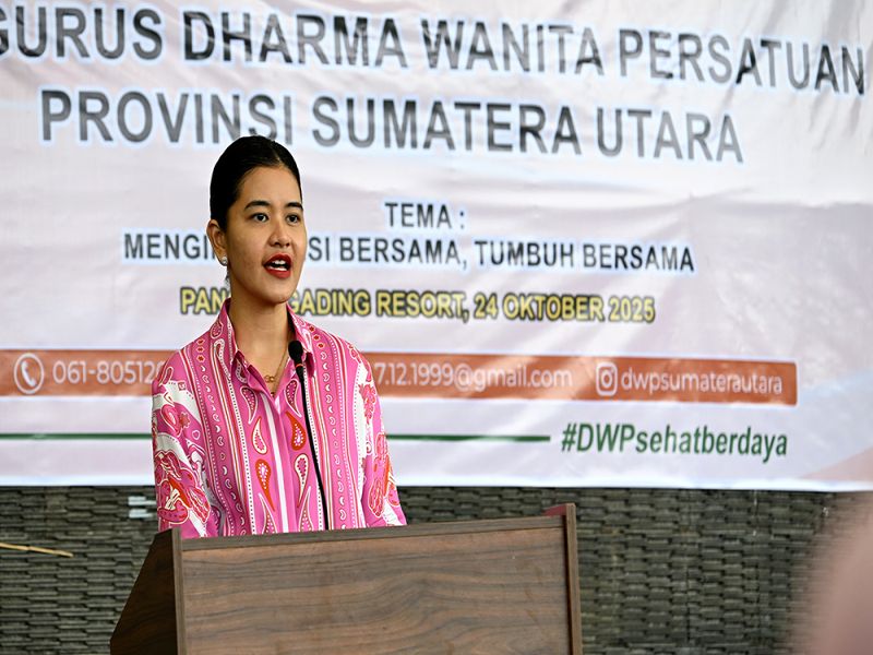 Kahiyang Ajak DWP Sumut Jadi Teladan Istri ASN yang Menginspirasi