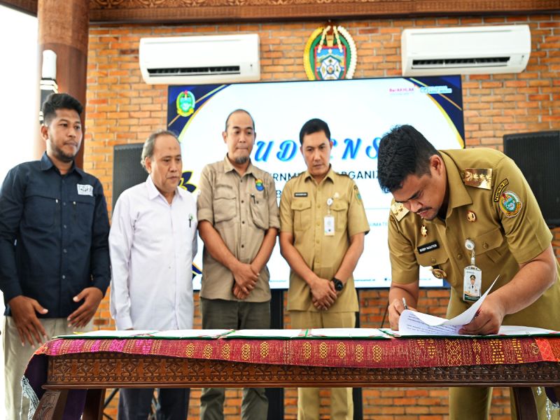 Perkuat Fungsi Konservasi dan Perlindungan Keanekaragaman Hayati, Gubernur Sumut Bobby Nasution Teken MoU dengan NGO