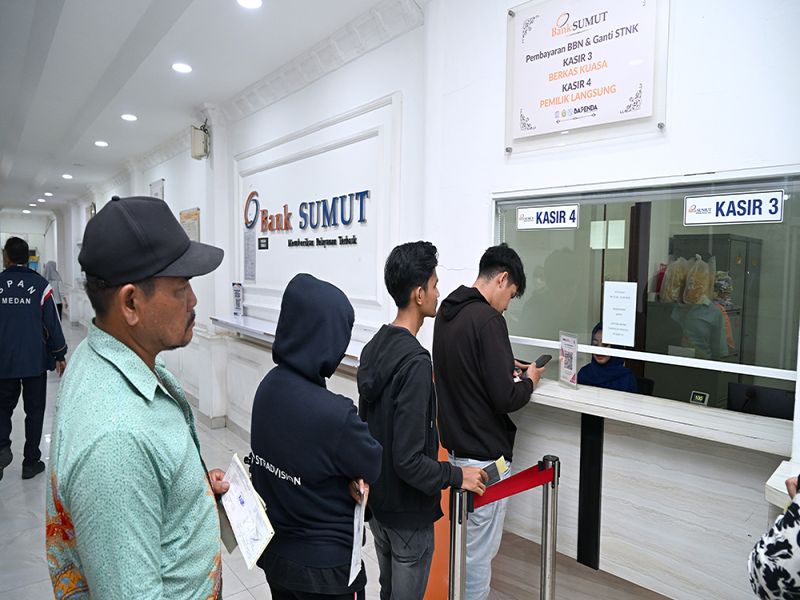 Warga Sumut Nikmati Keringanan Besar dari Program Pemutihan PKB