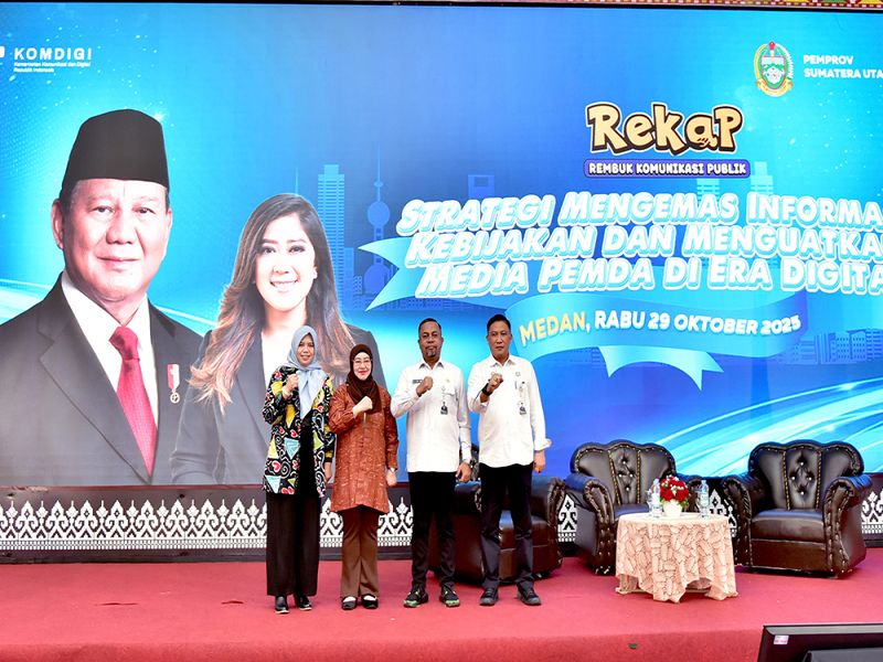 Sumut Jadi Tuan Rumah REKAP 2025, Dorong ASN Kuasai Komunikasi Publik Profesional