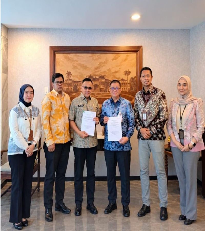 Penandatangan Perjanjian Kerjasama Penyaluran Dana Bansos Kegiatan Rumah Tidak Layak Huni (RTLH) TA.2026